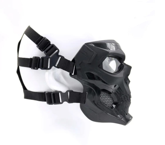 Accessorio Tattico Teschio per Giochi di Festa