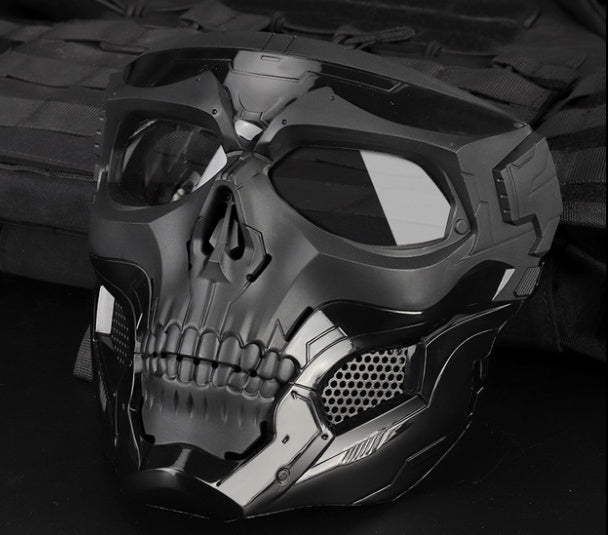 Accessorio Tattico Teschio per Giochi di Festa