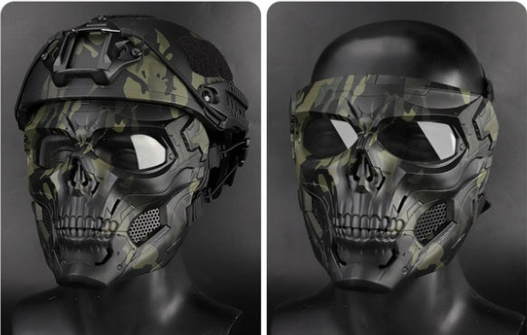 Accessorio Tattico Teschio per Giochi di Festa